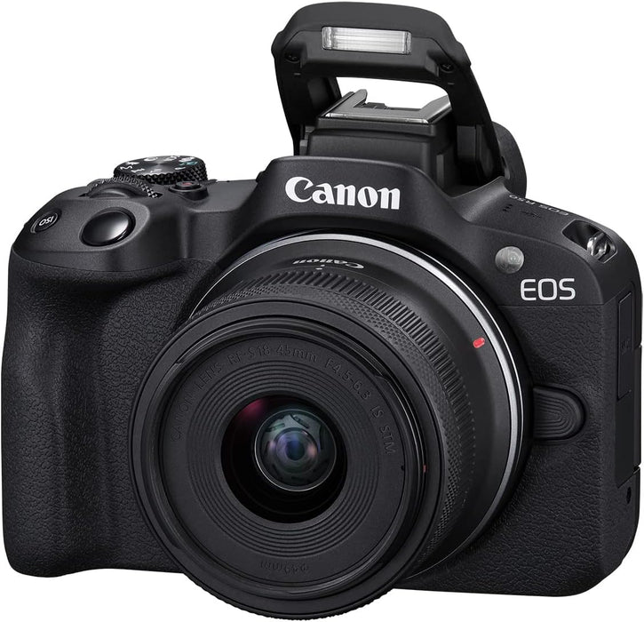 Canon EOS R50 Mirrorless Camera Kit - RF 18-150mm Lens (Black) - Image 6
