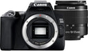 Canon EOS 250D Digital Camera Kit - 24.1MP DSLR with EF-S 18-55mm Lens - Image 1