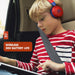 JBL JR310BT Wireless Kids On-ear Headphones - Red - Image 3