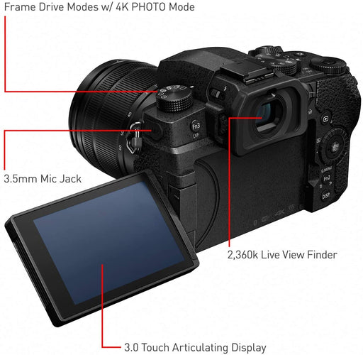 Panasonic Lumix DMC-G95D Body (Black) - 2