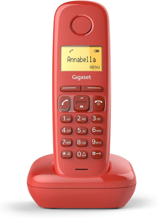 Gigaset Wireless Phone A170 Strawberry (S30852-H2802-D206) - 3