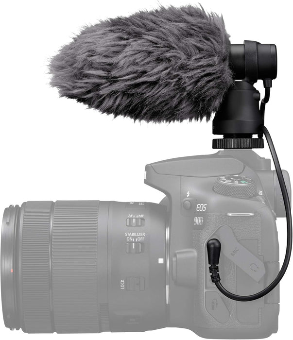 Canon DM-E100 Stereo Microphone - Compact High-Quality Audio Capture - Image 5