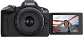 Canon EOS R50 Mirrorless Camera Kit - RF 18-150mm Lens (Black) - Image 5