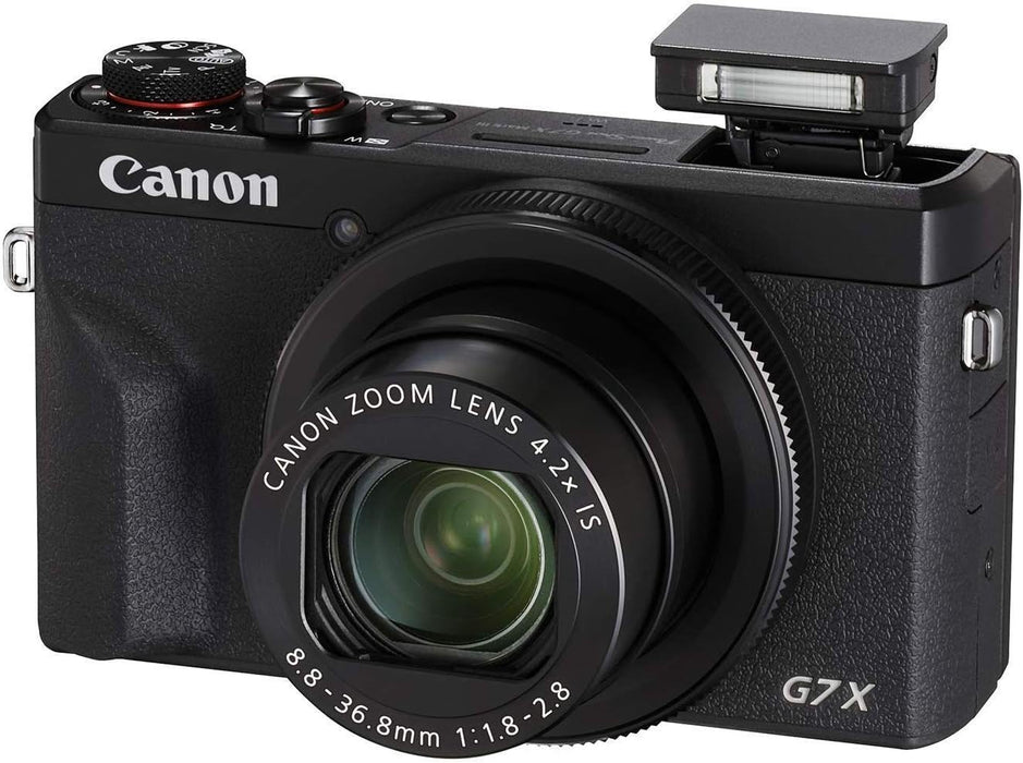 Canon PowerShot G7X Mark III - Compact 20MP Digital Camera (Black) - Image 1