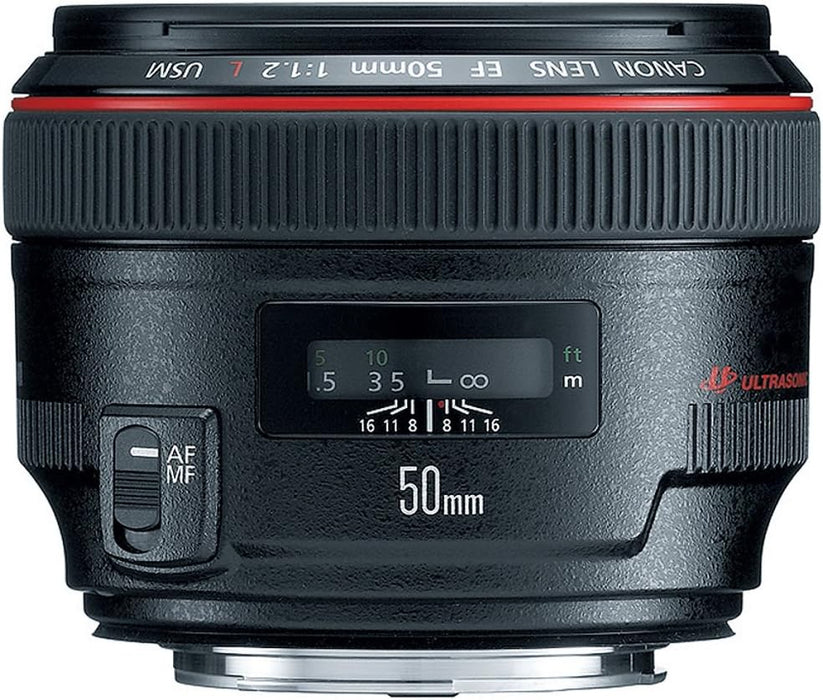 Canon EF 50mm f/1.2 L USM Lens - Professional Fast Prime Lens - Image 3