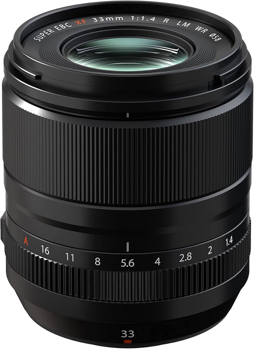Fujifilm X Replacement Lens - Fujinon F XF33MMF1.4 R LM WR - Black - Image 1