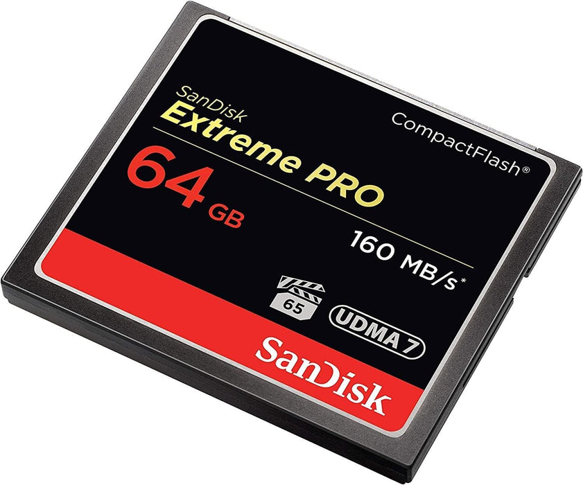 SanDisk Extreme Pro CompactFlash 64GB - 160MB/s Read, 150MB/s Write - Image 3