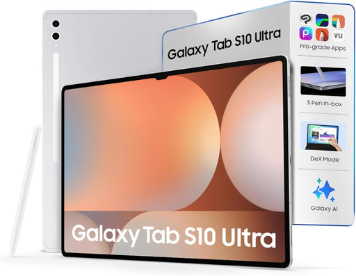 Samsung Galaxy Tab S10 Ultra 5G - 256GB Tablet with 12GB RAM in Platinum Silver - Image 2