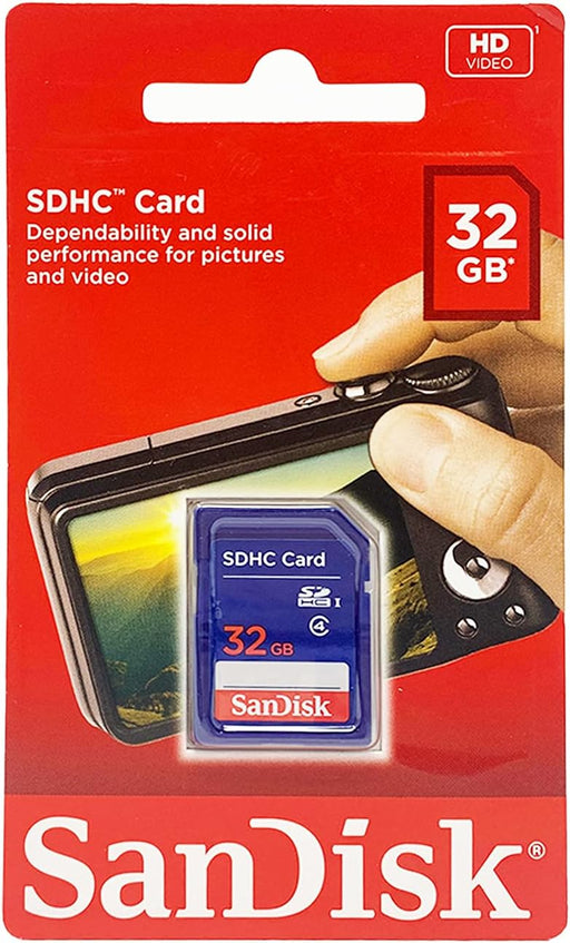 SanDisk SDHC Class 4 32GB Memory Card - Reliable Storage Solution (SDSDB-032G-B35) - Image 2
