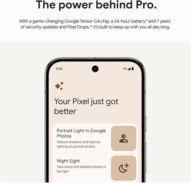 Google Pixel 9 Pro - 256GB Storage, 16GB RAM Smartphone in Obsidian - Image 9