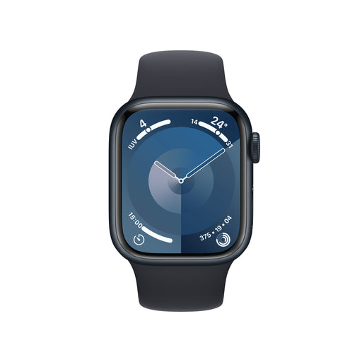 Apple Watch Series 9 Mrhn3ql/a 41mm Midnight Aluminium Case With Midnight Sport Band M/l Cellul - 2
