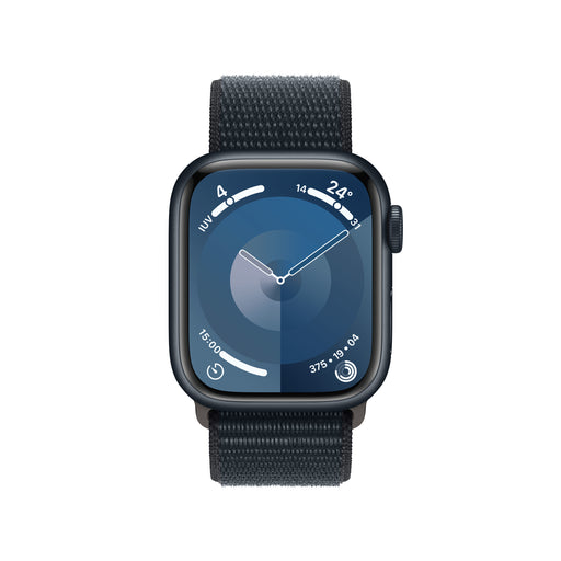 Apple Watch Series 9 Mrhu3ql/a 41mm Midnight Aluminium Case With Midnight Sport Loop Cellular - 2