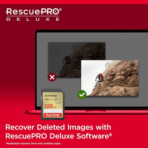 Sandisk SD Extreme Class 10 UHSI (128GB, SDSDXVA-128G-GNCIN) - 1