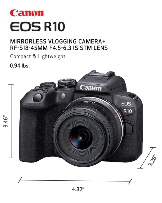 Canon EOS R10 Kit with 18-45mm - 2