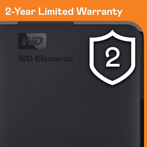 Western Digital WD Elements Portable 1TB External Hard Drive - Compact Storage Solution - Image 2