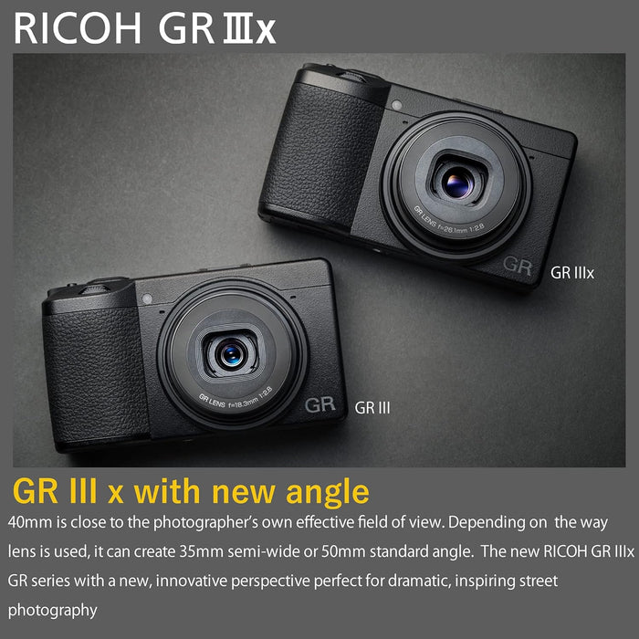 Ricoh GR IIIx Digital Camera - 24MP Compact Camera with 28mm Lens - Image 11