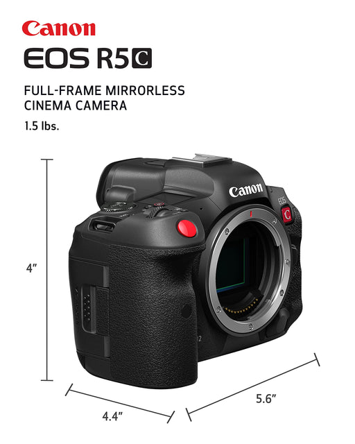 Canon EOS R5C Mirrorless Cinema Camera - 2