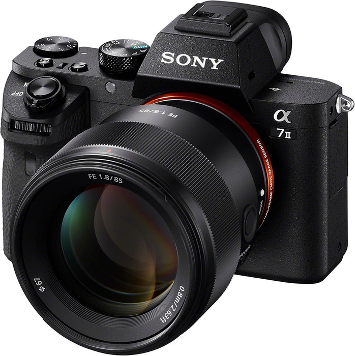 Sony FE 85mm f/1.8 Lens - Professional Portrait Lens for Full-Frame Cameras - Image 2