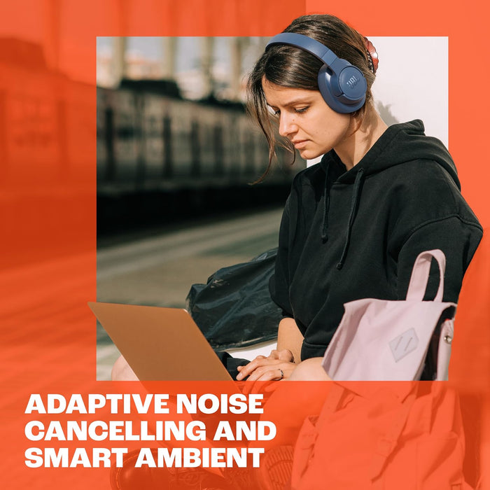 JBL Tune 770NC Over-Ear Headphones - Noise-Canceling Wireless in Black - Image 5