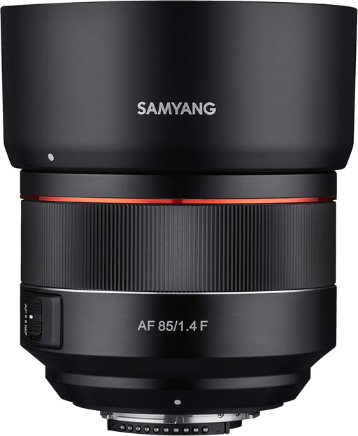 Samyang AF 85mm f/1.4 Lens - Professional Nikon F Mount Portrait Lens - Image 1