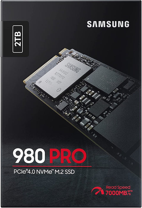 Samsung SSD 980 PRO V-NAND M.2 PCI Express 4.0 NVMe (2TB, MZ-V8P2T0B) - 4