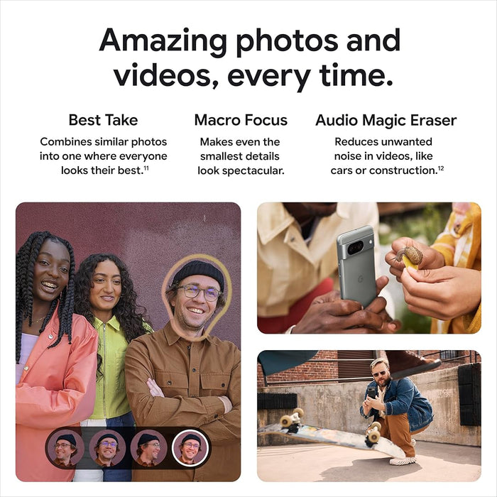 Google Pixel 8 (256GB+8GB, Obsidian) - 1