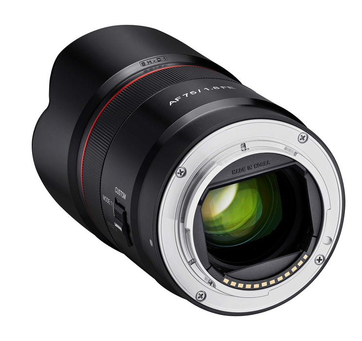 Samyang AF 75mm f/1.8 Lens for Sony E Mount - 4