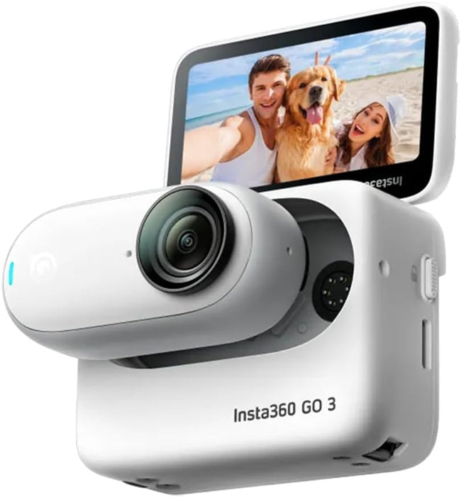 Insta360 GO 3S Action Camera (128GB, Arctic White) - 1