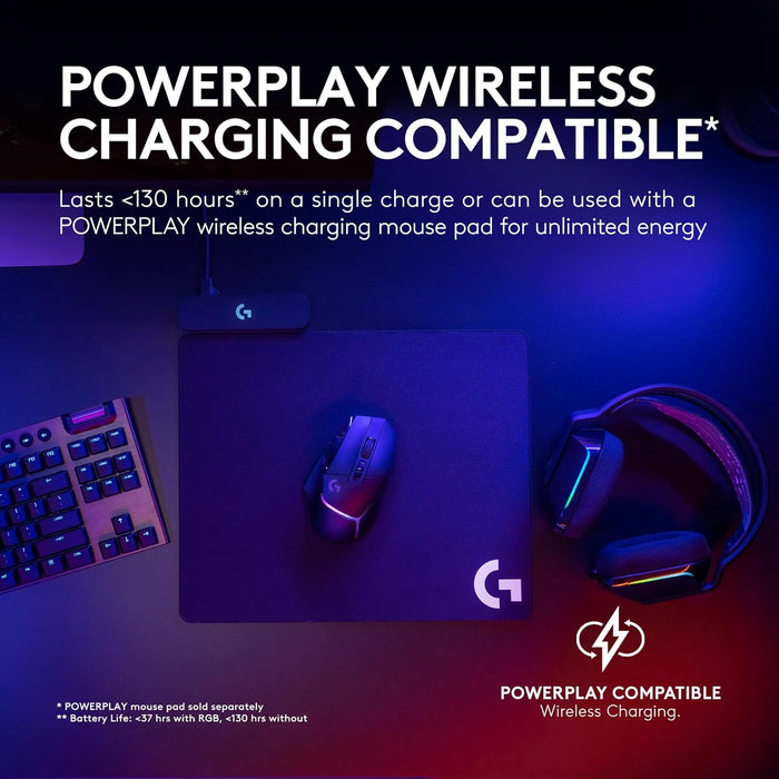 Logitech G502 X Plus Lightspeed Wireless Optical Mouse - Black - Image 6