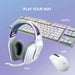 Logitech G733 Lightspeed Wireless RGB Gaming Headset - White Model 981-000886 - Image 8