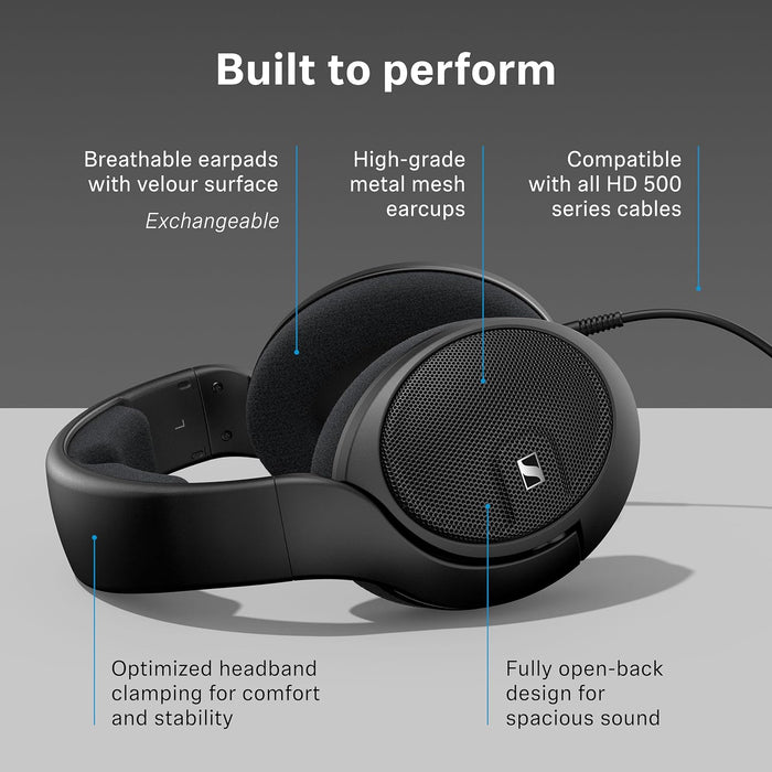 Sennheiser HD 560S High-Performance Headphones - Audiophile-Grade Sound - Image 9