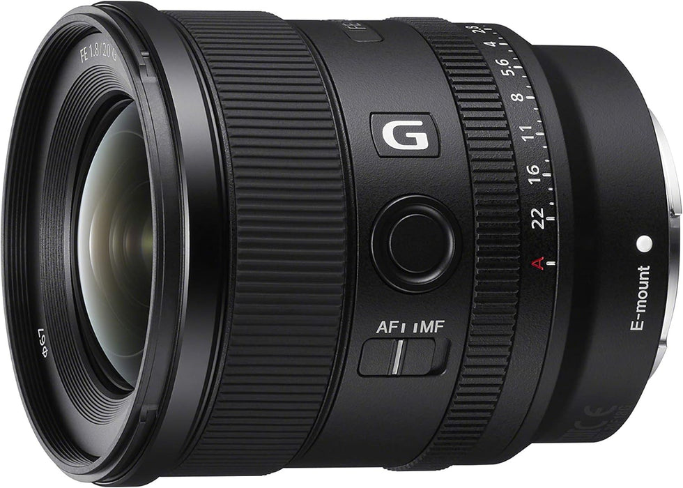 Sony FE 20mm F1.8G Lens - Compact Lightweight Wide-Angle for Full-Frame Cameras - Image 1