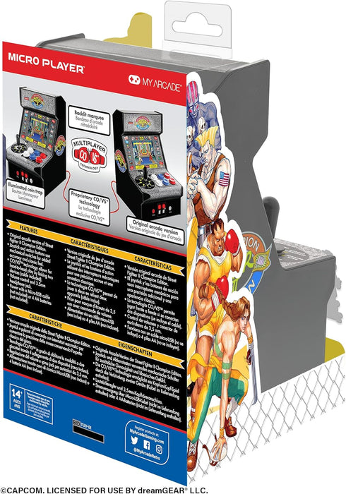 My Arcade Micro Player Street Fighter 2 Dgunl-3283 - 6