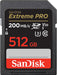 SanDisk Extreme Pro SDXC 512GB - High-Speed Memory Card for Professionals - Image 1