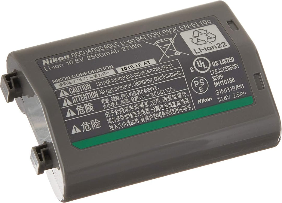 Nikon EN-EL18C Rechargeable Lithium Battery - High Capacity & Performance - Image 1