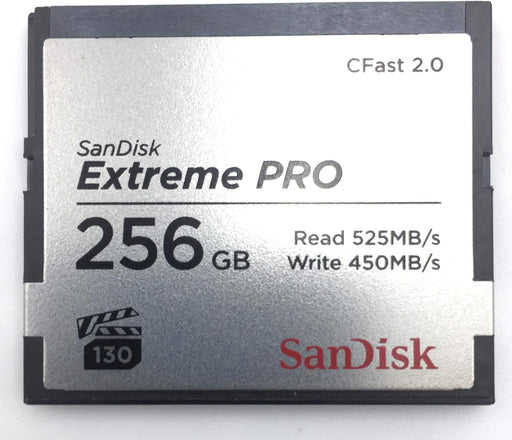 SanDisk Extreme PRO CFast 2.0 Memory Card - 256GB High-Speed Storage - Image 1