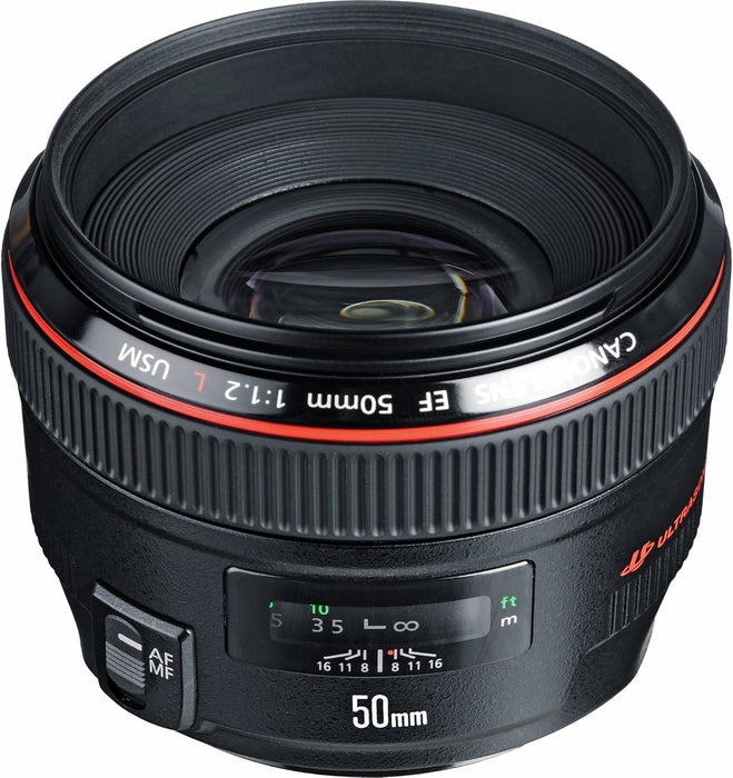 Canon EF 50mm f/1.2 L USM Lens - Professional Fast Prime Lens - Image 2