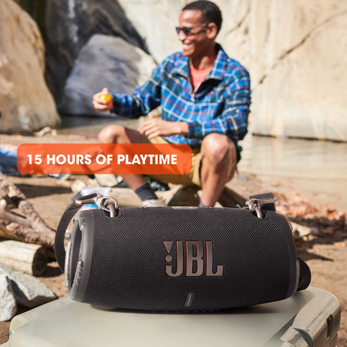 JBL Xtreme 3 Portable Bluetooth Speaker (Black) - 7