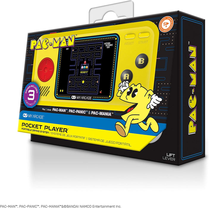 My Arcade Pocket Player Pacman 3 Games Dgunl-3227 - 4