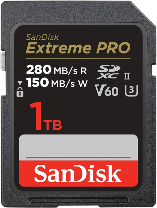 SanDisk Extreme Pro SDXC UHS-II 1TB Memory Card - High-Speed Performance - Image 1