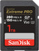 SanDisk Extreme Pro SDXC UHS-II 1TB Memory Card - High-Speed Performance - Image 1