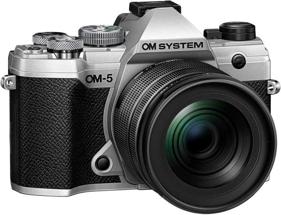 OM System OM-5 Mirrorless Camera with 12-45mm F/4 Pro Lens (Silver)+M.Zuiko ED 60 f2.8 Marco - 4