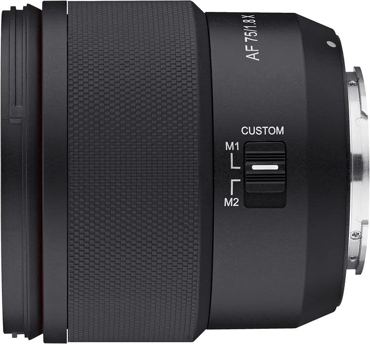 Samyang AF 75mm F/1.8 Lens - Compact and Lightweight for Fuji X Cameras - Image 4