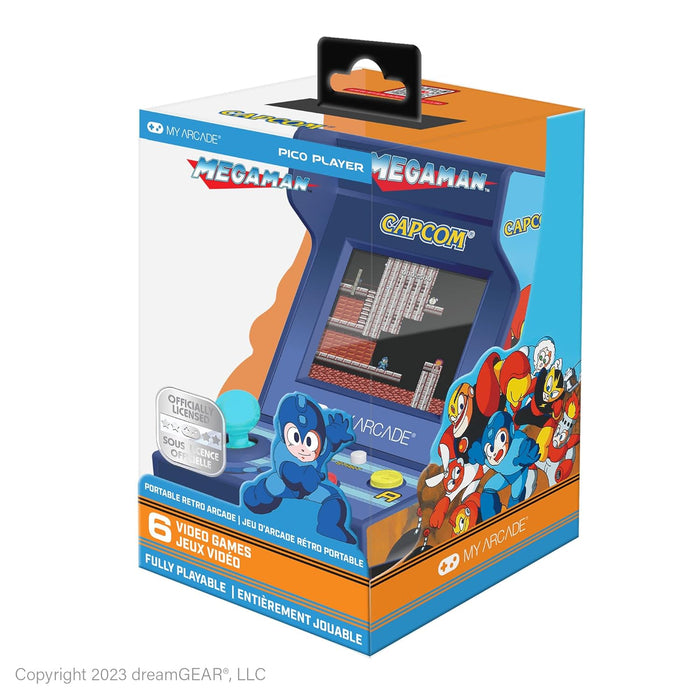 My Arcade Pico Player Megaman 3.7" 6 Games Dgunl-7011 - 6