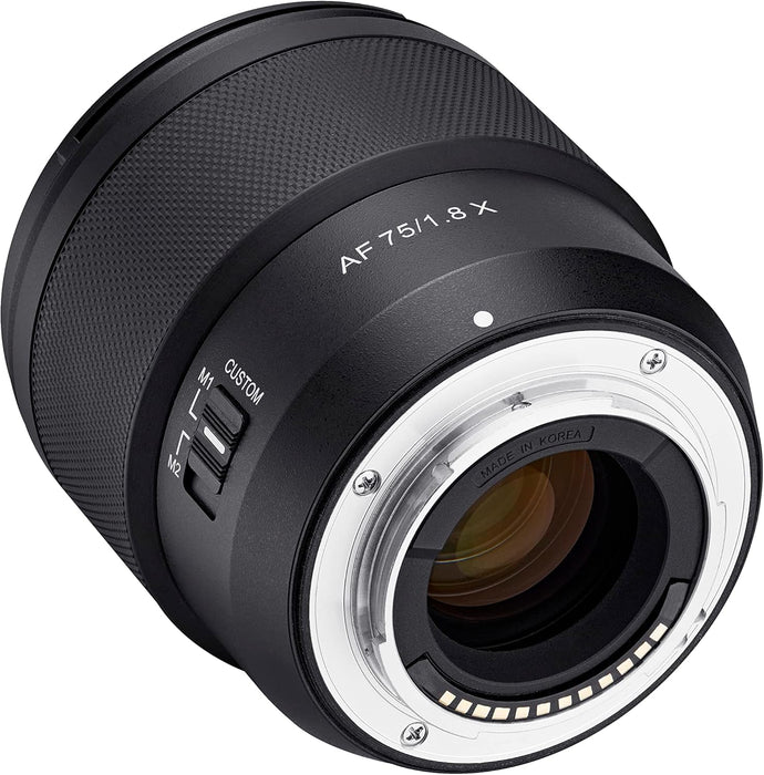Samyang AF 75mm F/1.8 Lens - Compact and Lightweight for Fuji X Cameras - Image 6