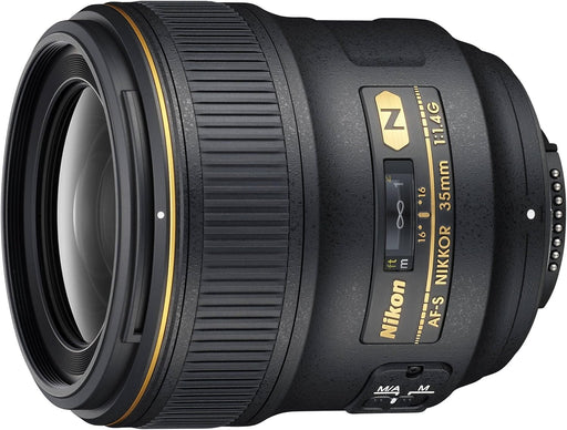 Nikon AF-S 35mm f/1.4G Lens - Professional Fast Prime Lens for Stunning Photography - Image 1