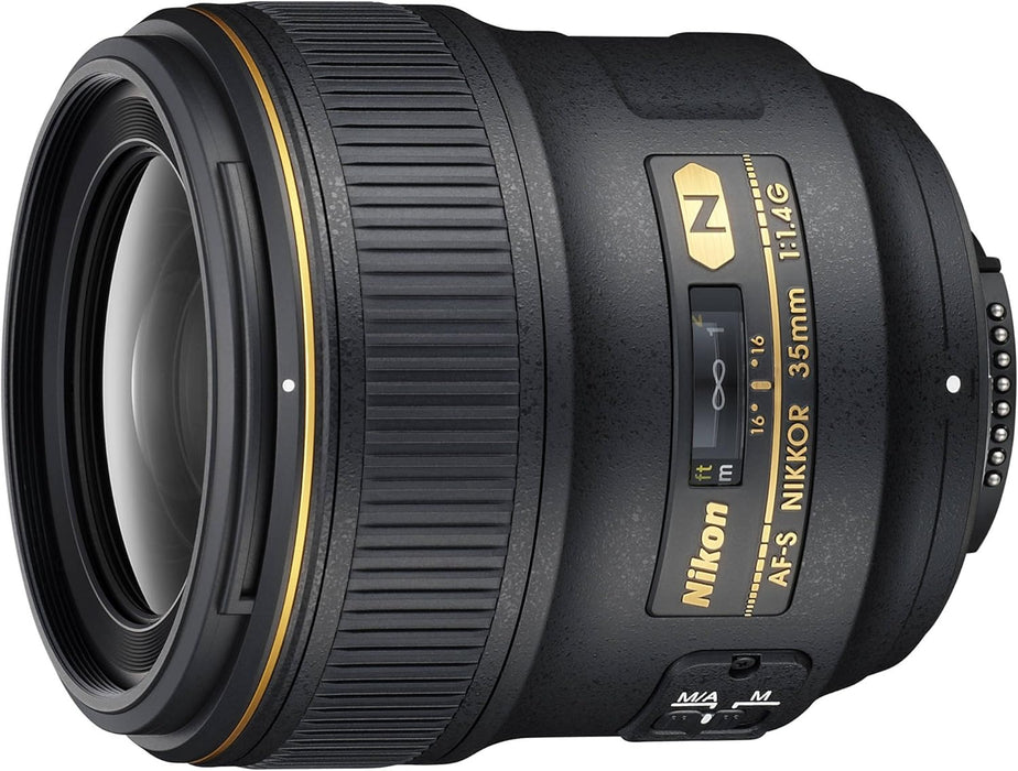 Nikon AF-S 35mm f/1.4G Lens - Professional Fast Prime Lens for Stunning Photography - Image 1