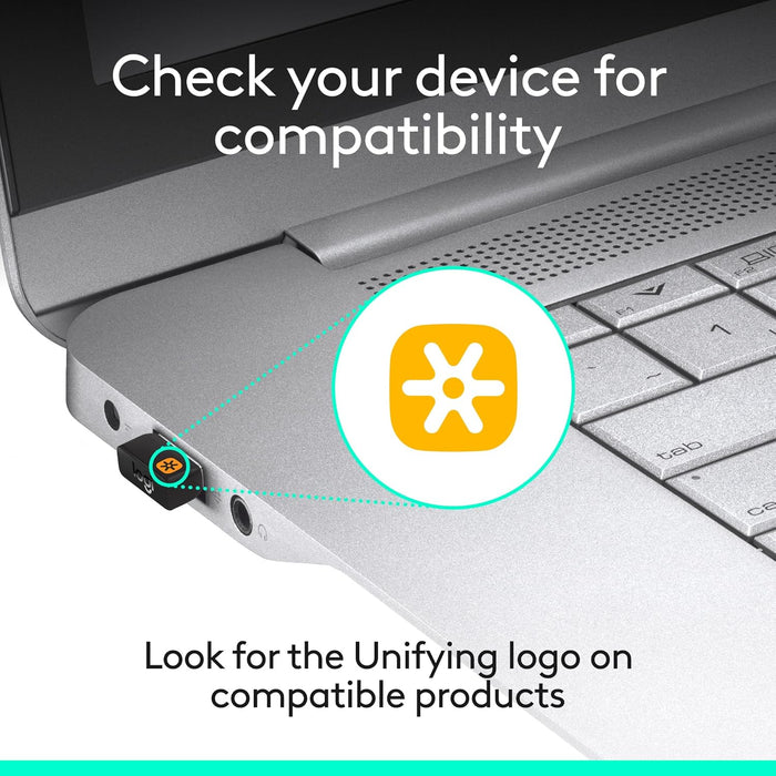 Logitech USB Unifying Receiver - Wireless Connectivity for Multiple Devices - Image 4