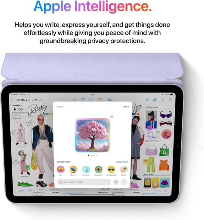 Apple iPad Mini 7 (2024) - 256GB WiFi Tablet in Purple - Image 3