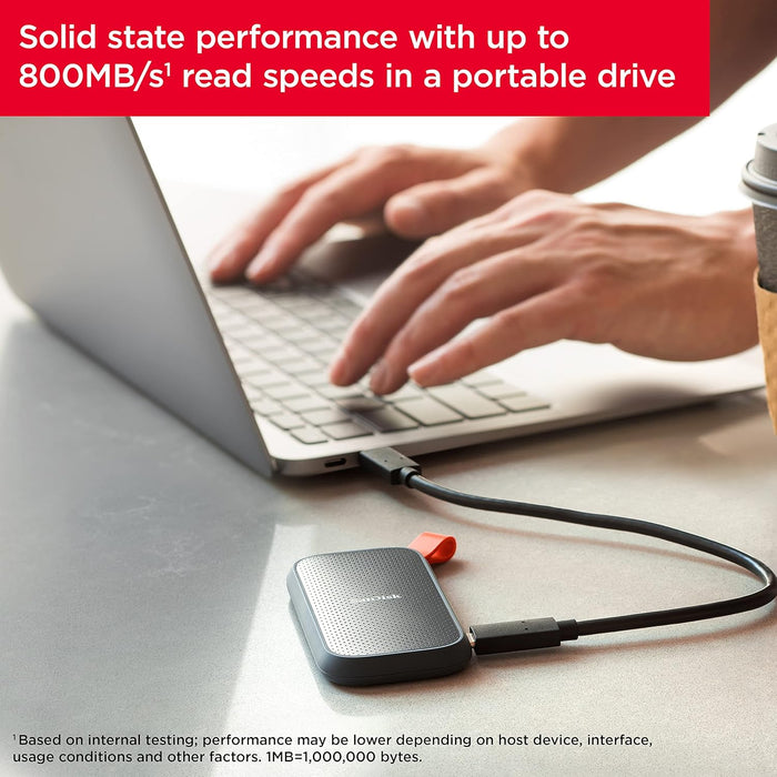 SanDisk E30 Portable SSD - 2TB High-Speed External Storage (SDSSDE30-2T00-G26) - Image 4